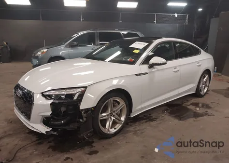 2021 Audi A5 Sportback Premium Plus 45 Tfsi Quattro S Tronic из США, поврежденный, VIN WAUFACF50MA045156